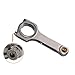 H-Beam Connecting Rods Fit 1990-2001 Integra RS LS GS 1.8L B18 Engine 137mm Length Bolts Compatible With B18A B18B B20B B20Z Piston Pin Applications