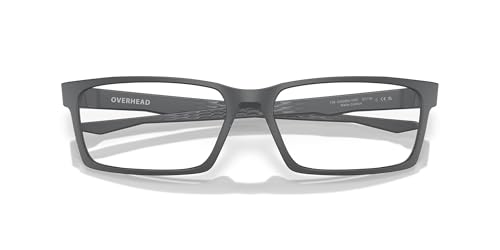 Image of Oakley Mens Ox8060 Overhead Rectangular Prescription Eyewear Frames