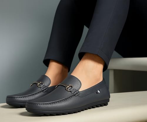 Image of Kraasa Men Premium Causal Loafers | Driving Loafers | Lighweight Slip-On's | Soft Cushioned Insole | Super Flexible, Comfortable for Men