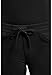 Cherokee Women's Infinty Low Rise Straight Leg Drawstring Scrub Pant, Black, Medium