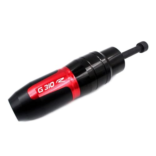 Sliders de cadre moto CNC rouge pour BMW G310R 2017-2018