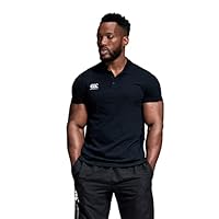 Canterbury Men's Waimak Polo Shirt, Black, M