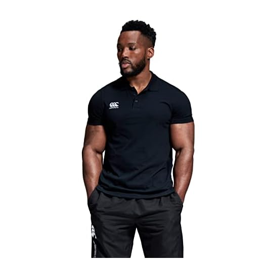 Canterbury Waimak Polo, Uomo, Negro, 3XL