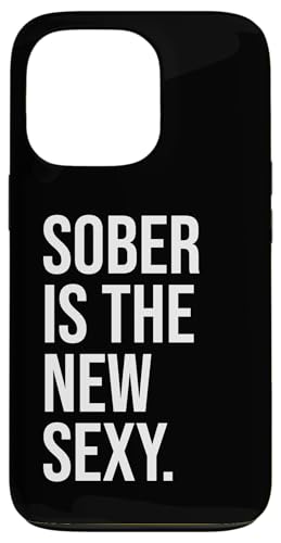 Sobriety Anniversary Sober is the New Sexy & Sober Recovery �X�}�z�P�[�X iPhone 13 Pro �p