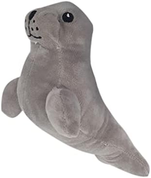 Brinquedo Mordedor Pet Pelúcia Foca 18cm para Cães e Gatos