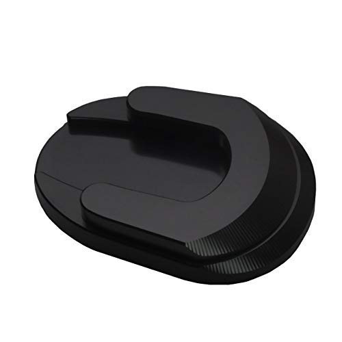 MDSHAHAB Motorcycle Side Stand Extension Pads Plate for Forza Forza300 250 125 MF13 Side Stand Side Stand Enlarge Kit TDZ(Orange)