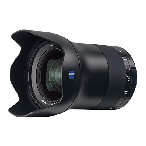 Image of Carl Zeiss Milvus ZE 1.4 /25 Wide-Angle Camera Lens for Canon EF-Mount SLR /DSLR Cameras, Black (000000-2096-551)