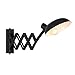 Produktbild Wandleuchte Retro Wandleuchte Wandleuchte Retractable Wandleuchte, Schwarz Schlafzimmer Wohnzimmer Study Wandleuchte Bedside Restaurant Industrie Stil Schmiedeeisen Dekorative Wandlaterne