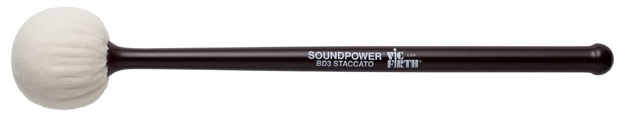 Vic Firth - Mazzuolo per Grancassa Serie Soundpower® - BD3 - Staccato - Unico
