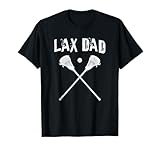 Lax Dad Lacrosse Player Father Lax Sticks Vintage Graphic T-Shirt