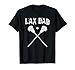 Lax Dad Lacrosse Player Father Lax Sticks Vintage Graphic T-Shirt