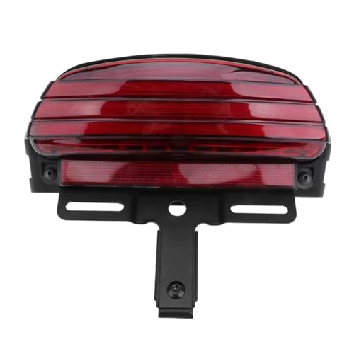 Feu arriere moto rouge de frein pour Harley Dyna Fat Bob et Softail