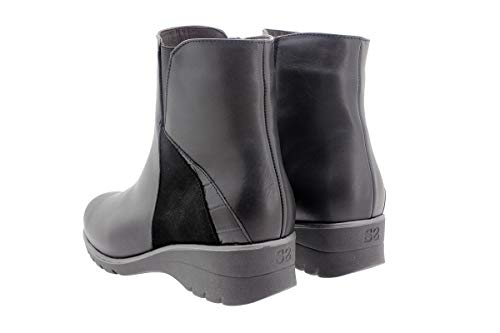 Chaussures confortables femme PieSan X-Ancho bottines larges noires 36 - 3