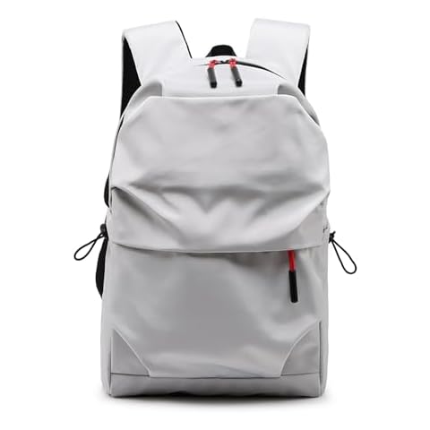 YOJOY Laptop Backpack for Men Women Waterproof Black College Backpacks Lightweight Travel Rucksack Middle School Bag For Girls Boys (Gray) Cover