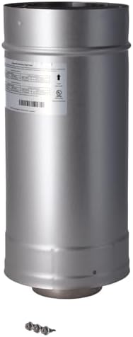 Rheem ProTech Concentric Straight Pipe (12") for Venting Tankless Gas Non-Condensing Water Heaters - RTG20270B