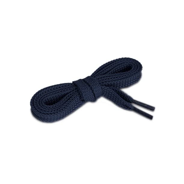 Image of 2 PAIRS Flat Shoe laces 48 Inches Wide Shoelaces for Athletic Running Sneakers Sports Shoes Boot Laces Strings (2 Pairs)