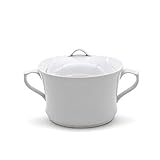 Dieses einzigartig geformte, ganz in Weiß gehaltene Design verleiht einer traditionellen Umgebung einen Hauch von Niedlichkeit.
