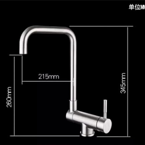 Robinet de salle de bain monocommande pour évier et baignoire