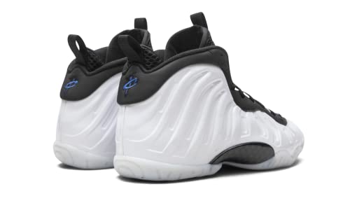Nike Little Foamposite One White Black Blue Grade School CZ2548-1003
