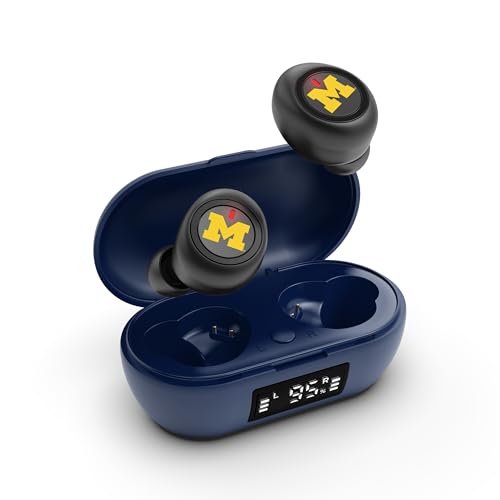 Image of SOAR Collegiate True Wireless Earbuds v.7, Michigan Wolverines