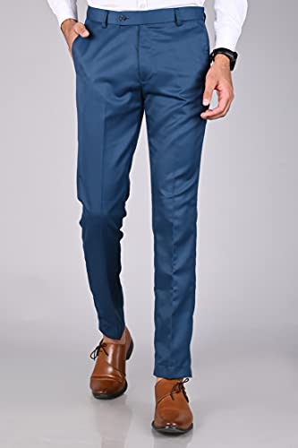 Image of Formal Pants for Men | Men's Slim fit Formal Pant Combo | Non Stretchable Trouser | Office wear Trousers