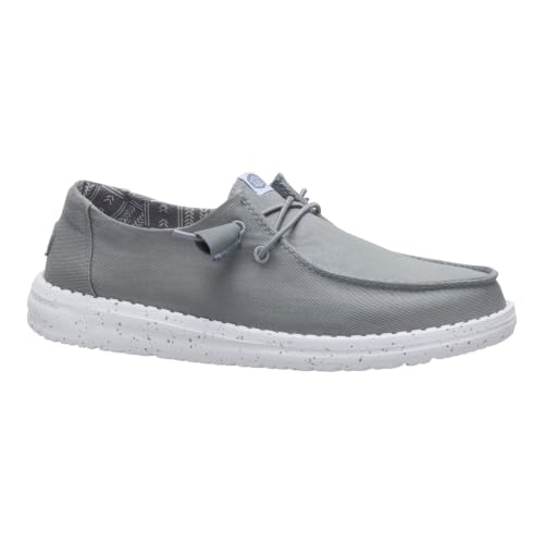 Image of HEYDUDE Women's Wendy Stretch Canvas Slip On Shoes | Easy On Loafer