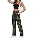 13 Best Camo Pants and Joggers for Women Over 50: Fall Fashion That Actually Works for Your Life 2 FREEOAK Women's Cargo Pants with Elastic Drawstring Y2K Baggy Pants for Fall 2025 Casual Wideleg Trousers Ankle Cuff Camo - Green