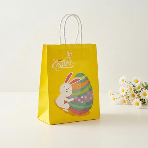 XABMU 24 Pcs Kraft Paper Gift Bags