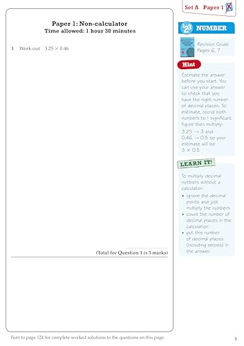 Pearson REVISE Edexcel GCSE (9-1) Maths Higher Practice Papers Plus: for home learning, 2022 and 2023 assessments and exams