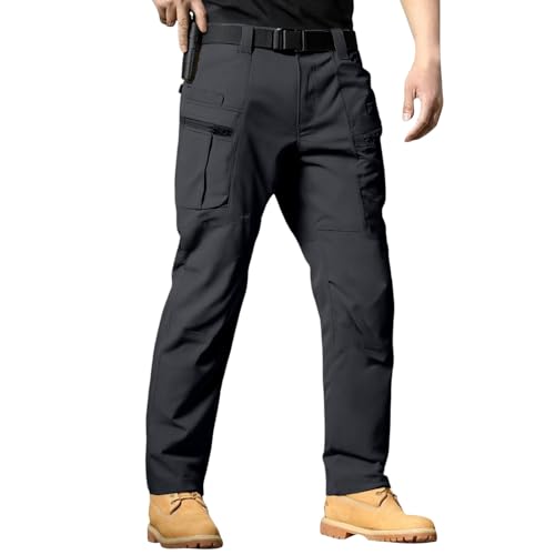 Tactical Cargo Pants for Men Ripstop Waterproof Cargo Pants Quick Dry Stretch Outdoor Hiking Trousers Multi Pocket2
