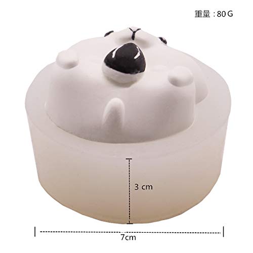 4Pcs 3D Hamster Shape Silicone Mold Set - For Soap, Candle, Chocolate, Fondant, Ice Cubes, Food Grade, Reusable - View #13