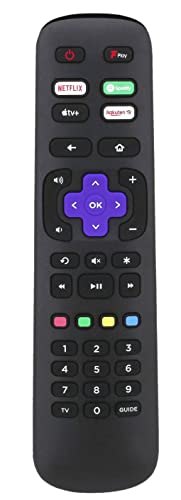 Genuine Replacement TV Remote Control Compatible with TCL 32RS520K 40RS520K 43RP620K 50RP620K 55RP620K 65RP620K RC39J All 2022 Smart LED - Image 2