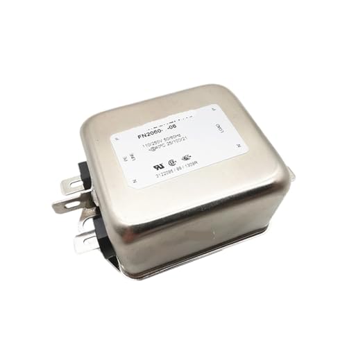 Filtre d'alimentation anti-interférences FN2060-3-06 pour réseau électrique stable
