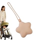 Design portable et pratique: Cet étui de rangement pour tétine est équipé d'un cordon léger permettant de l'attacher facilement à une poussette ou à un sac à langer. Vous avez ainsi toujours une tétine propre à portée de main, où que vous soyez, pour des sorties organisées et sereines avec bébé.