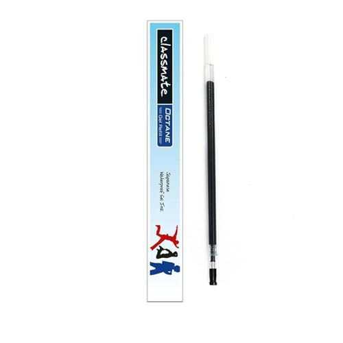 Image of Octane Gel Pen Refill - Japanese Waterproof Ink - Quick Dry - Pack of 40 (Black Ink)