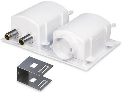 Ox Box Washing Machine Outlet Box w/Mini-Rester Water Hammer Arrester Std. Pk, 1/2" Sweat, 1/2" MIP