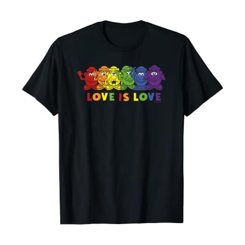 Mr. Potato Head Many Rainbow Potato Heads Love Is Love T-Shirt Cover