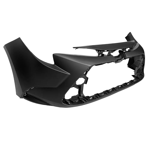 Image of Compatible with Toyota Corolla 2020-2022 Front Bumper Cover | Without Parking Sensor Holes, Sedan, Hybrid, Ready to Paint, OEM 52119F2921, TO1000459