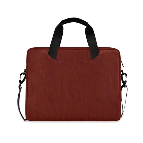 Maletín para laptop tipo mensajero 15.6 pulgadas marrón rojizo miniatura 1