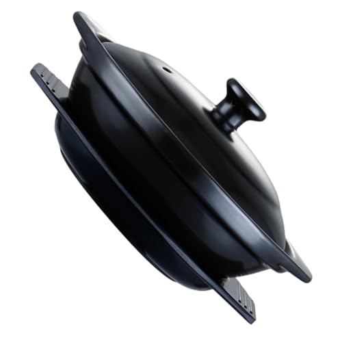 EPIGEIST Cazuela De Cerámica Para Estofado 610ml Bandeja Antideslizante Utensilio De Cocina Para Arroz y Sopa Uso Doméstico