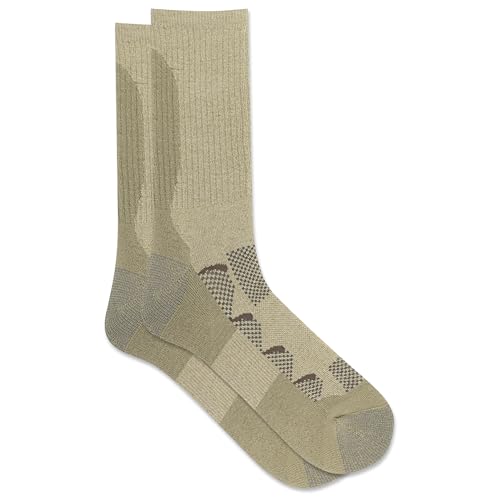 Image of Merrell Men's and Women's MOAB Hiking Midweight Cushion Socks - Unisex Coolmax Moisture Management and Arch Support