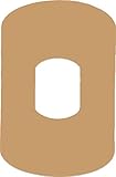GrifGrips Large Sports Grip Adhesive Patch for Omnipod (Pack of 10) (Tan)