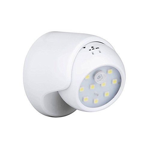 Luce accesa: basta sbucciare e attaccare a qualsiasi surfACe.Installare la luce del sensore di movimento in pochi secondi utilizzando adesivi o montando con 3 viti.