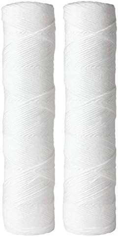 AO Smith 2.5"x10" 35 Micron Sediment Water Filter Replacement Cartridge - 2 Pack - For Whole House Filtration Systems - AO-WH-PRE-R2