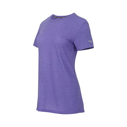 Mizuno Women's Standard Infinity Tee, Deep Blue, X-Small #TOP11