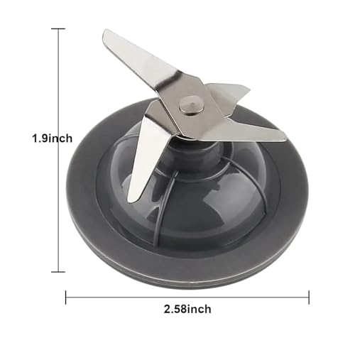 Cuchilla de licuadora sin filo repuesto compatible con BL2010BPA 5