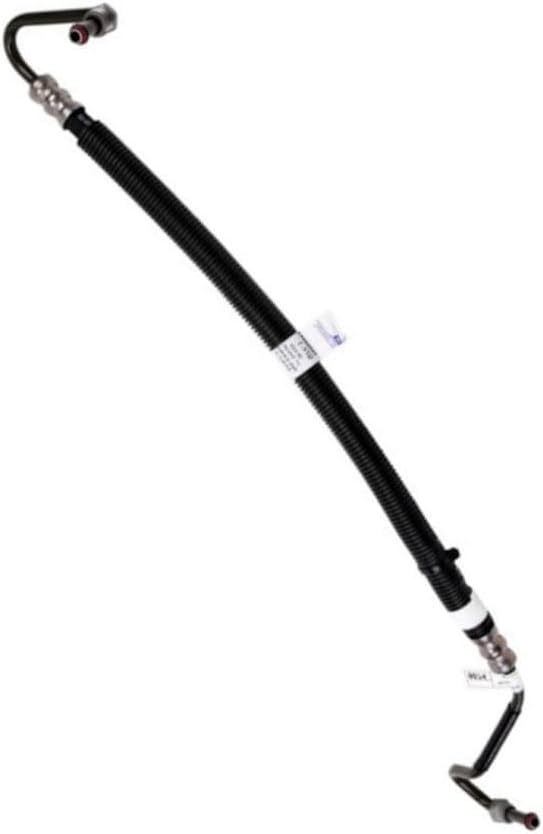 KarParts360 For Chevy Equinox 2010 2011 Power Steering Gear Inlet Hose | Black | Steel & Rubber | 0.37 Inches Outside Diameter | Molded | With Fittings