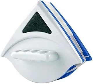 Magnetic Window Cleaner Brush Double Side Glass Tool For Home And High-Rise Cleaning(Blue)