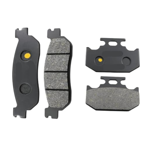 Plaquettes de frein avant et arrière de remplacement pour XG250 XT250 usées