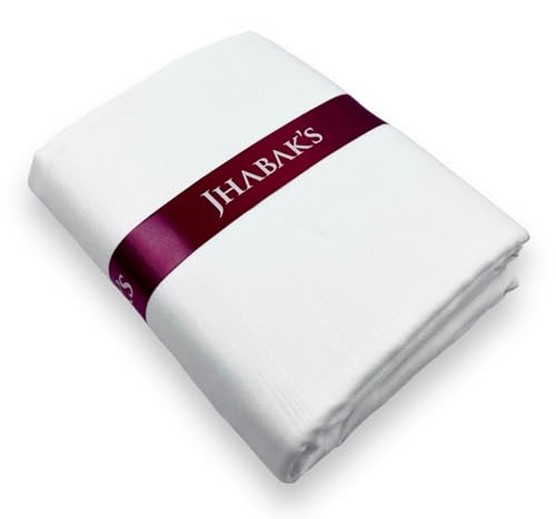 Image of JHABAK'S Unstitched 100% Pure Cotton Fabric for Men - 1.60 Meter / 2.10 Meter Piece
